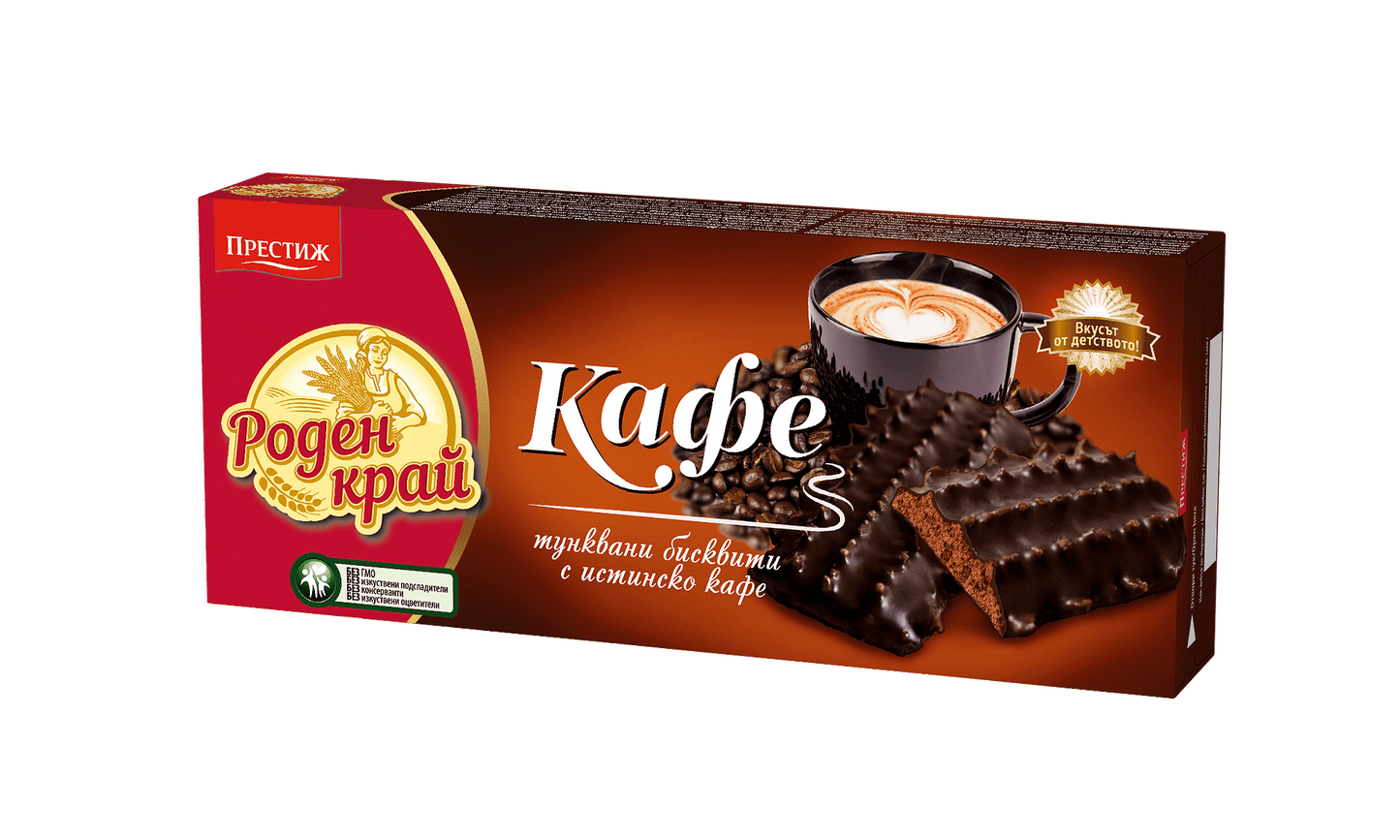 Бисквити Роден Край Кафе 135гр