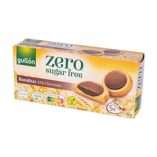 Бисквити Гълон 186гр без Захар Рондитас