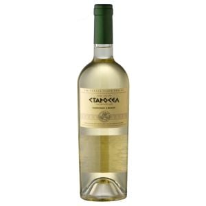 Вино Старосел 0.750Л Шардоне и Мускат