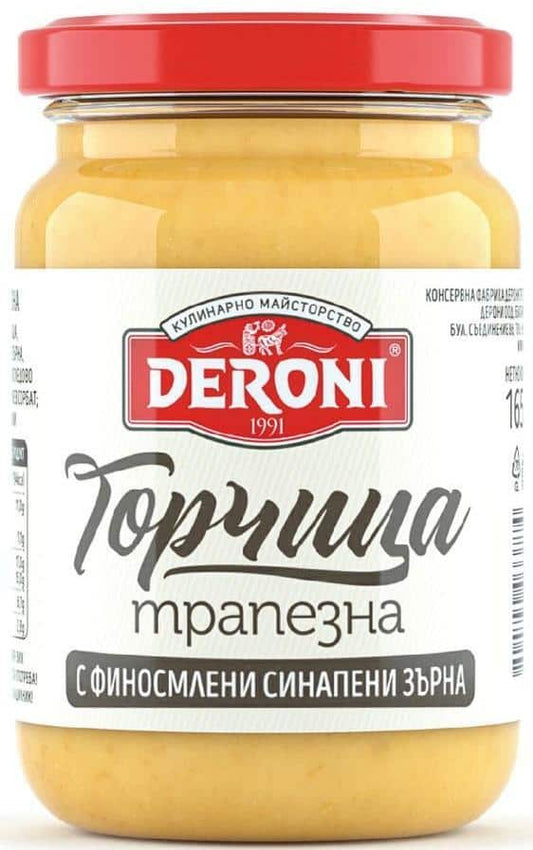 Горчица Дерони 165гр Трапезна