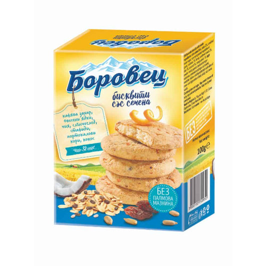 Бисквити Боровец 100гр Семена