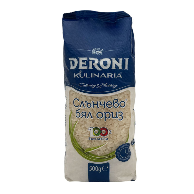 Ориз Дерони Кулинария 0.500Кг Бял