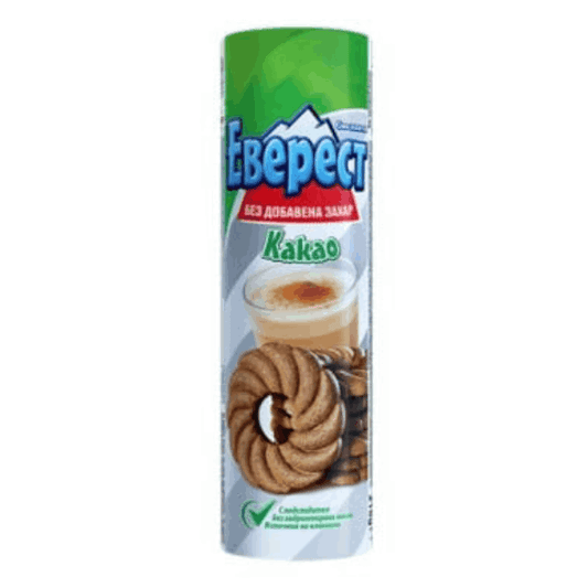 Бисквити Еверест 220гр Какао
