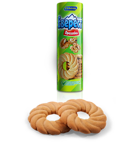 Бисквити Еверест 220гр Ореховка