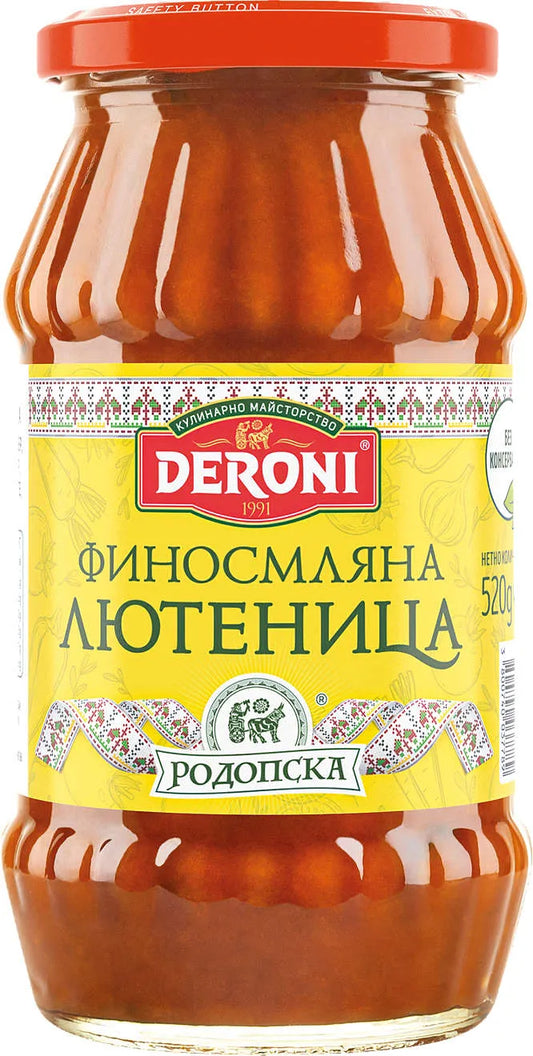 Лютеница Дерони 520гр Финосмляна Родопска