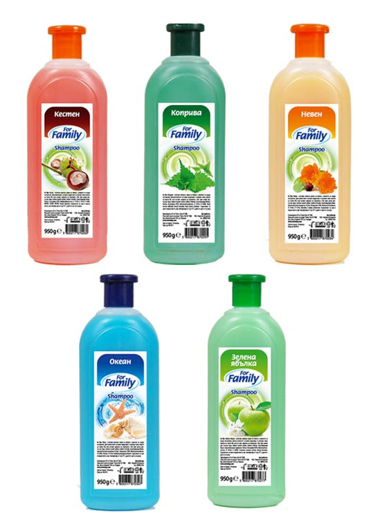 Шампоан Фор Фемили 950Мл  Всички