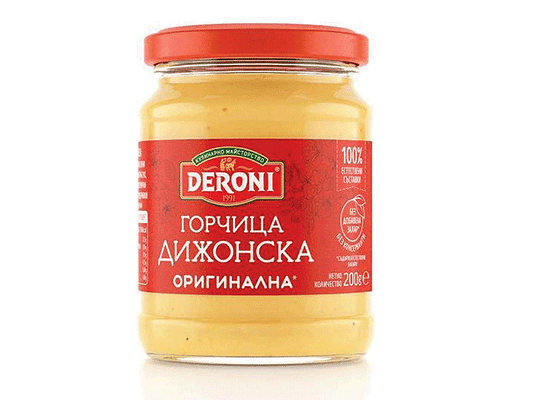 Горчица Дерони 200гр Дижонска