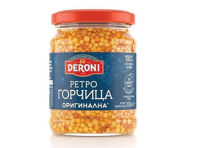 Горчица Дерони 200Мл Ретро