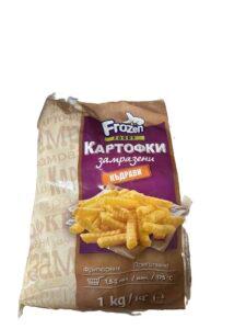 Картофи Бланширани 1Кг Лодка С Кожа Фрозен Фрутс