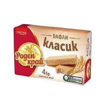 Вафли Роден Край 4Ка 100гр Ов
