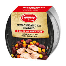 Салата Компас 160гр Филе Риба Тон Мексиканска