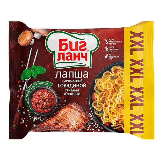 Спагетини Бигланч 100гр Ххл Нудли