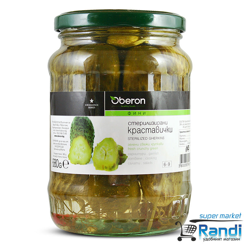Кисели Краставички Оберон 680гр