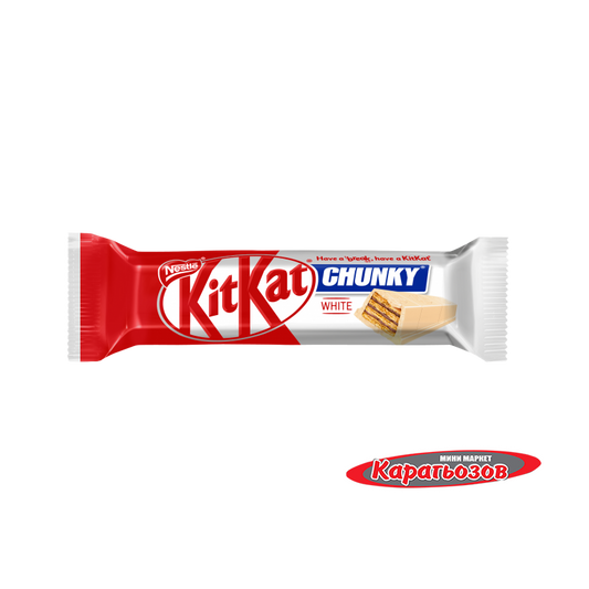 Десерт Кит Кат Чънки 40гр Бял