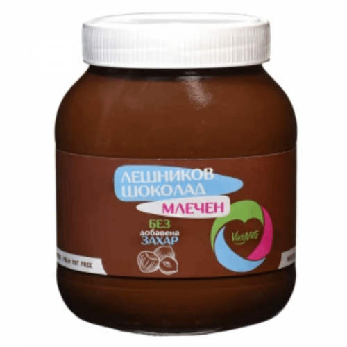 Шоколад Лешников Вики Млечен 750гр без Захар