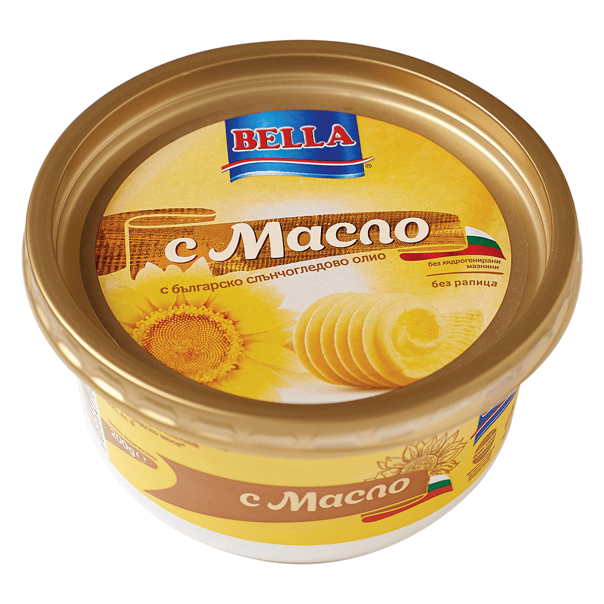 Маргарин Белла 200гр Масло