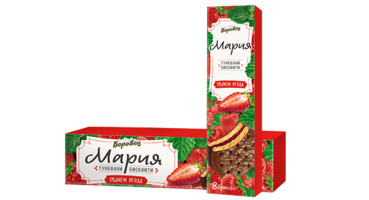 Бисквити Мария 200гр Боровец Видове