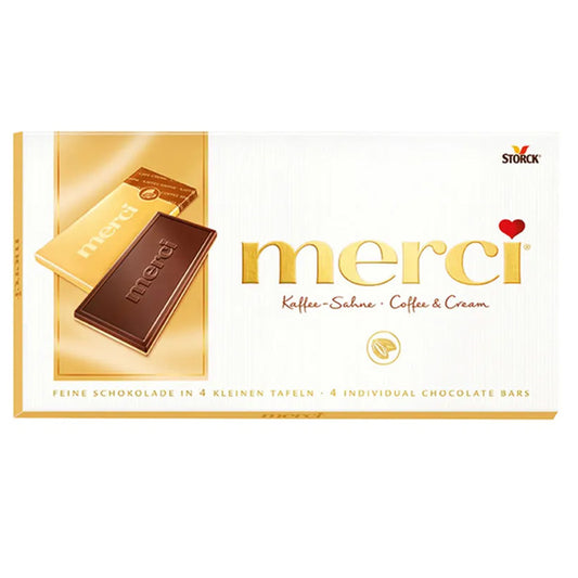 Шоколад Мерси 100гр Жълт Кафе Крем