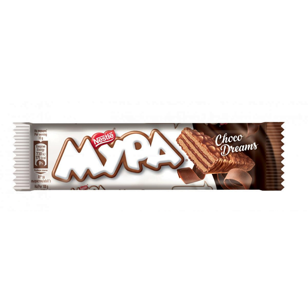 Вафла Мура Шоко Дриймс 33гр