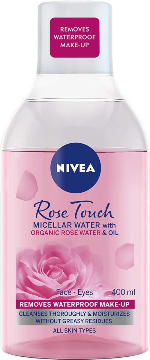 Мицеларна Вода Нивеа 400Мл Rose Touch 2 Фаза
