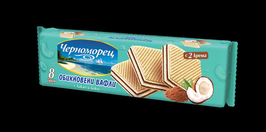 Бисквити Черноморец 196гр 8Ца Кокос