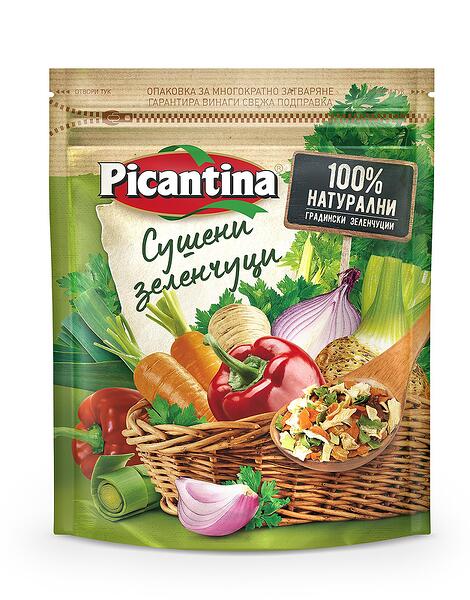 Пикантина Микс Зеленчуци Сушени 100гр