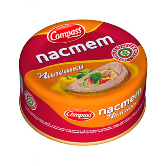 Пастет Компас 100гр Птичи