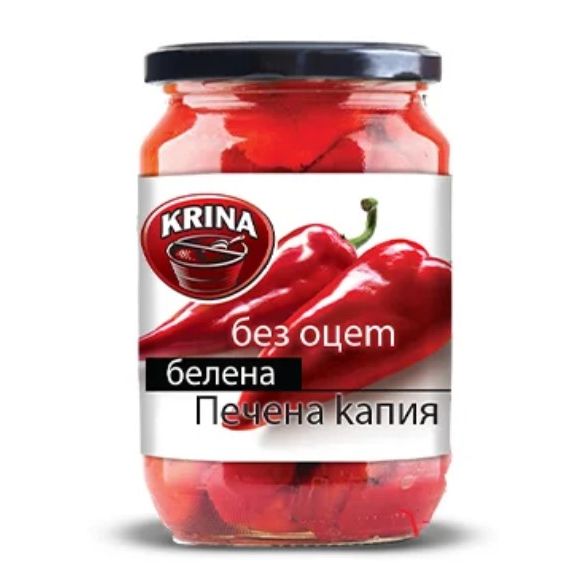 Капия Крина 680гр Печена Белена без Оцет