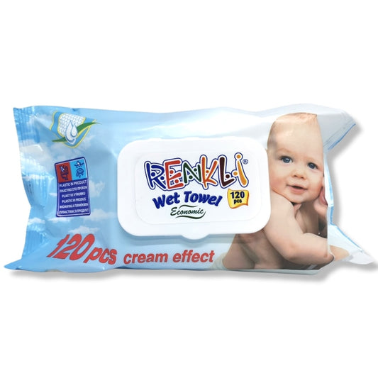 Мокри Кърпи 120бр Ренкли