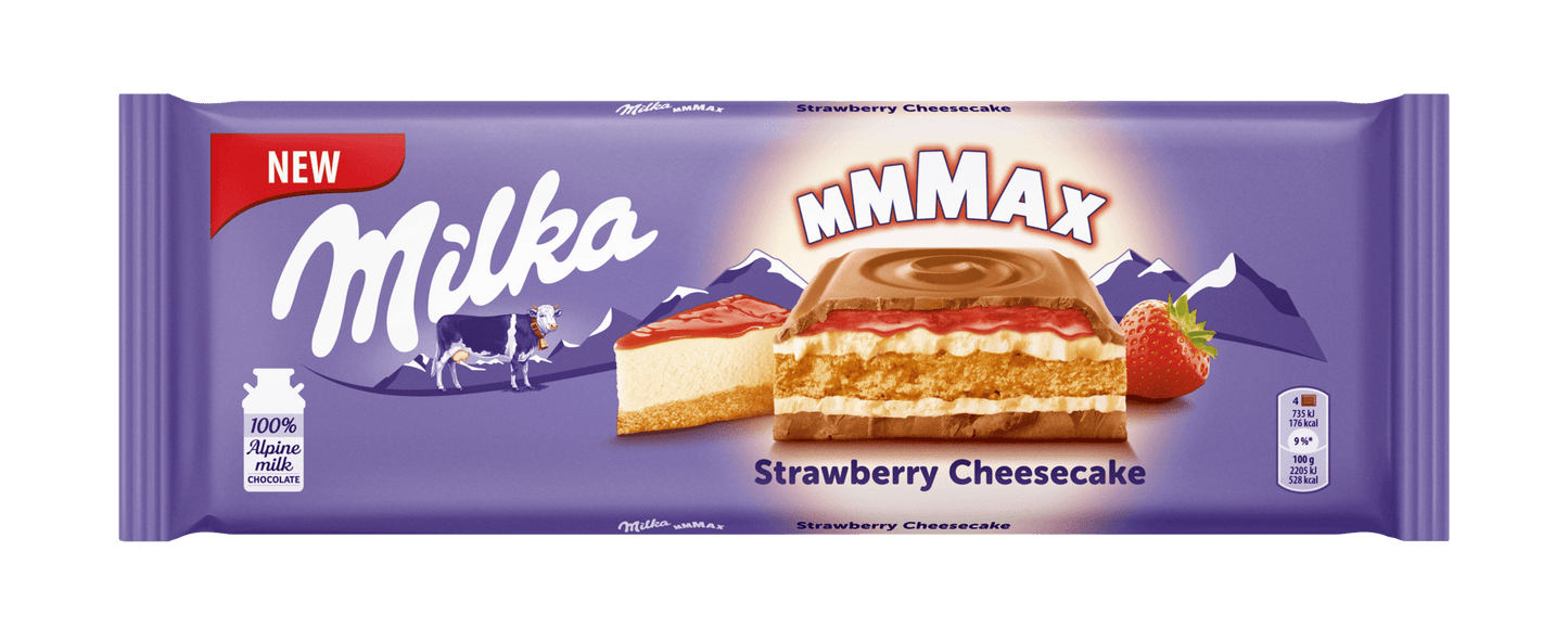 Шоколад Милка 300гр Ягода Чийзкейк