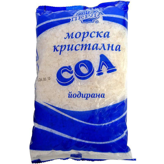 Сол Перла 1Кг Морска Кристална Йодирана Едра