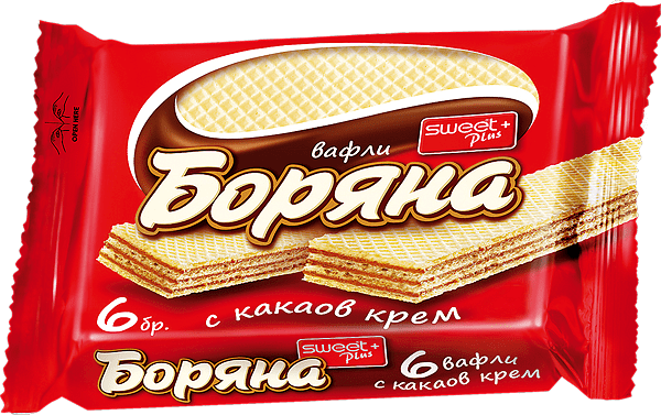 Вафли Боряна 140гр 6Ца