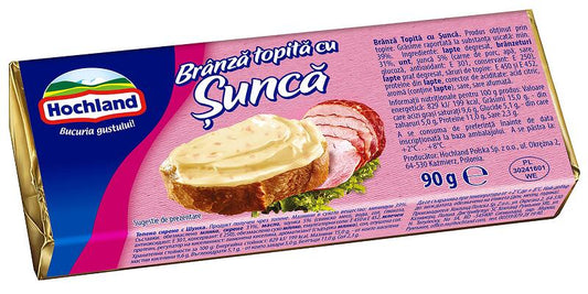 Топено Сирене Хочланд 90гр Блокче Шунка