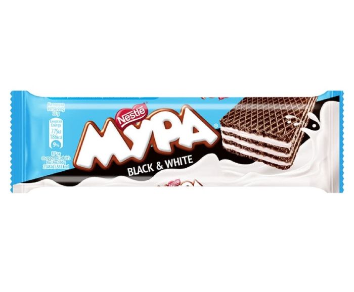 Вафла Мура Черна и Бяла 30гр