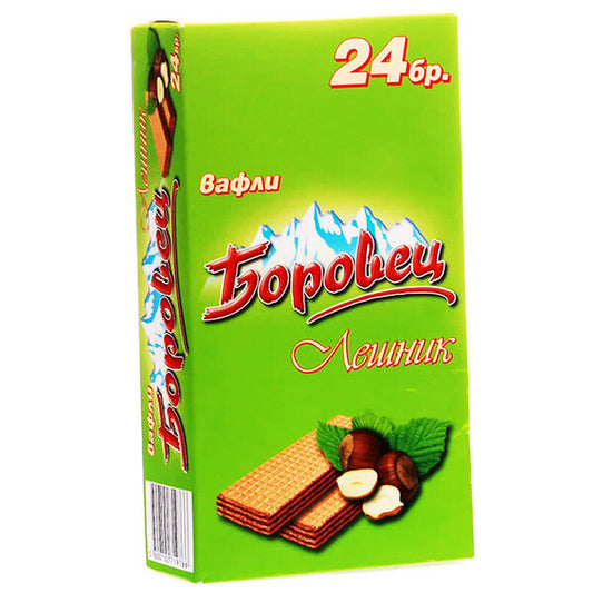 Вафли Боровец 550гр 24бр Видове Ов