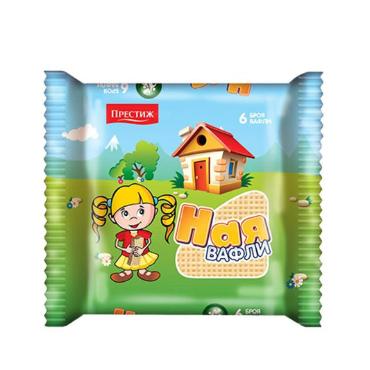 Вафли Ная 6Ца 140гр Обикновени