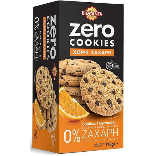 Бисквити Виоланта 170гр Портокал Шоколад