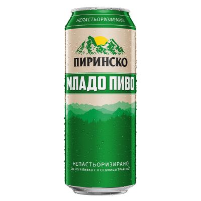 Младо Пиво 0.5Л Кен Пиринско