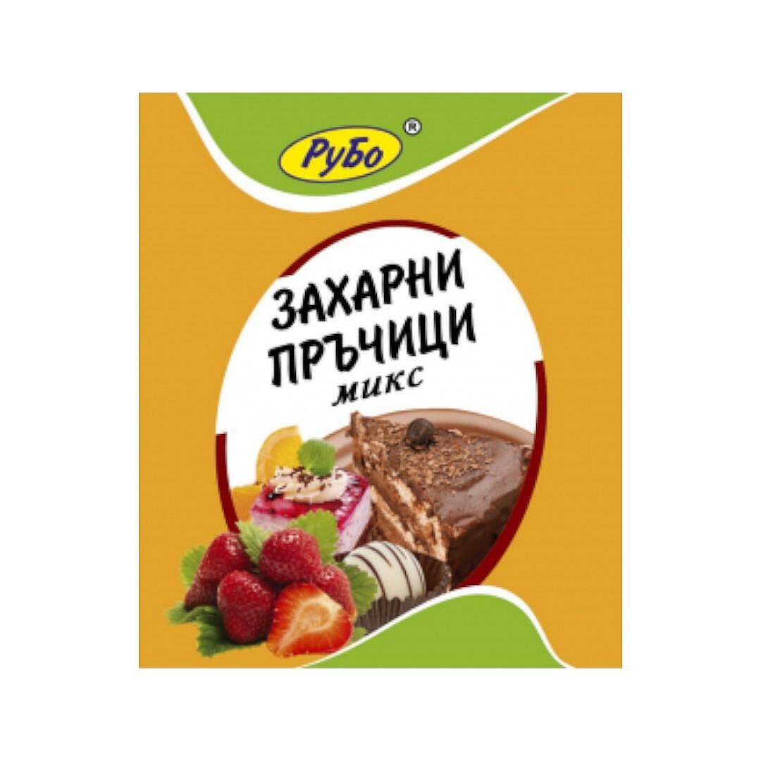 Рубо Захарни Пръчици 10гр Микс